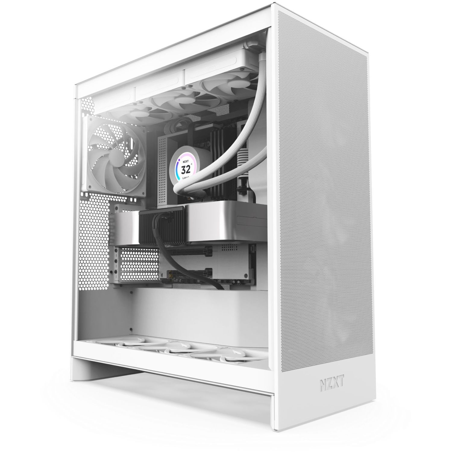 Корпус ПК без блока питания NZXT CM-H72FW-01